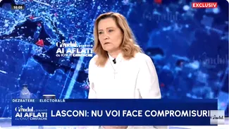 Elena Lasconi: „România este o FEMEIE frumoasă”