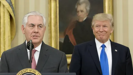 Ce se întâmplă cu Rex Tillerson, după ce l-ar fi numit 