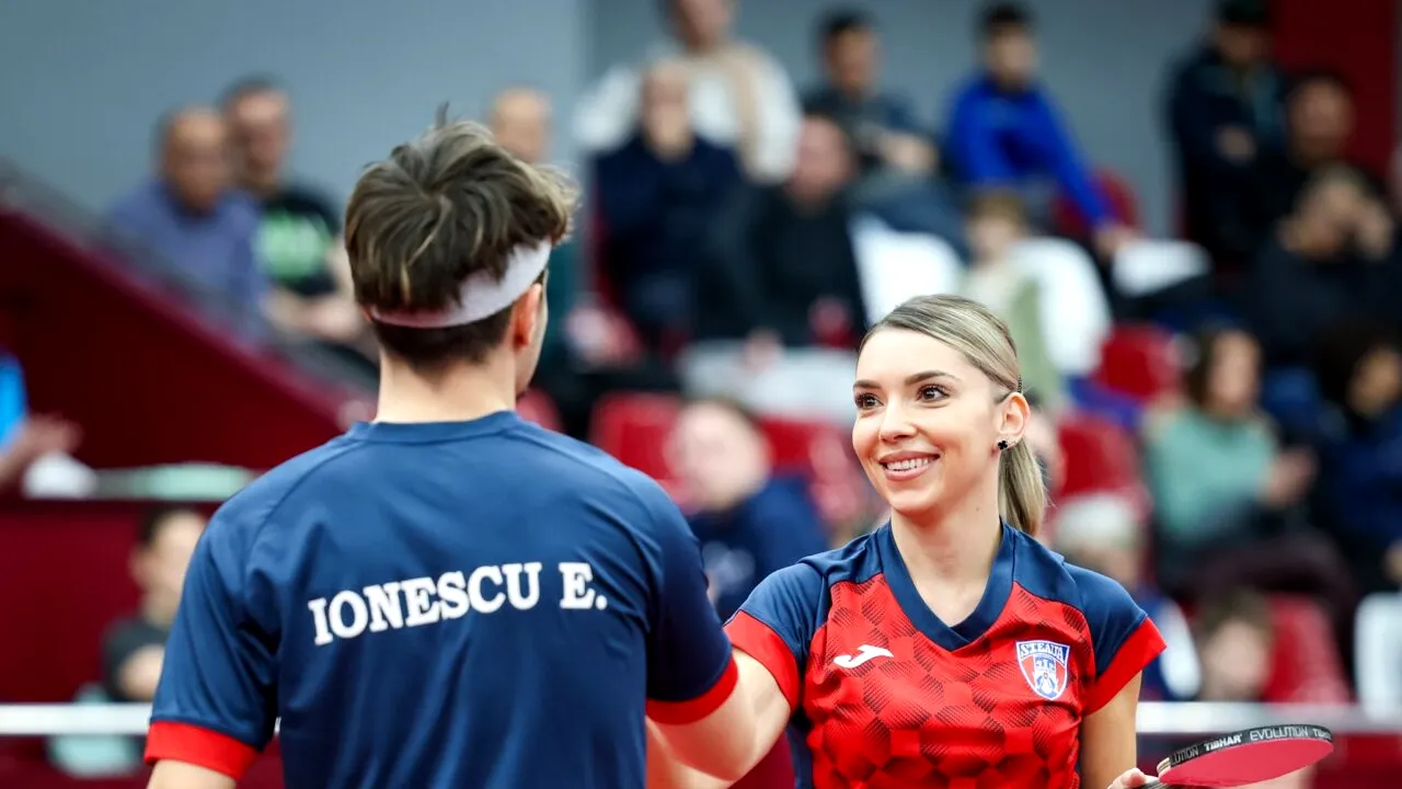 Ce obiectiv au Bernadette Szocs și Edi Ionescu, vedetele României la tenis de masă