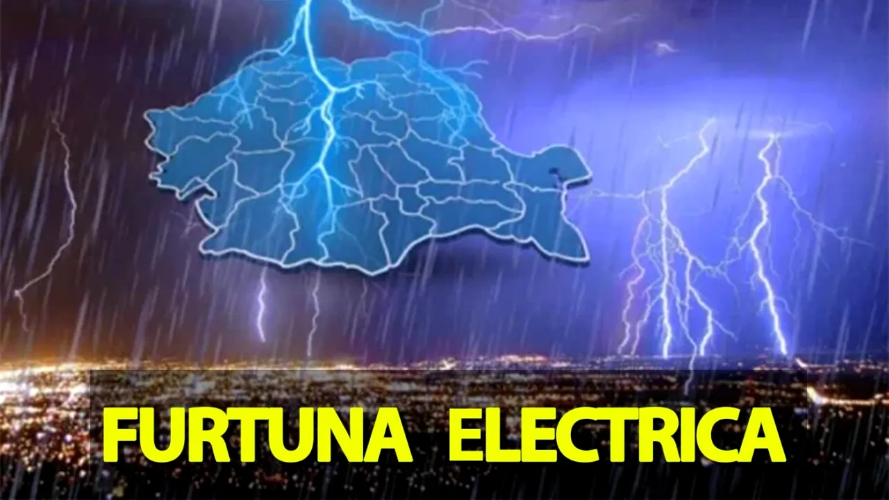 FURTUNĂ ELECTRICĂ în România. Meteorologii Accuweather anunță fenomene meteo periculoase în București