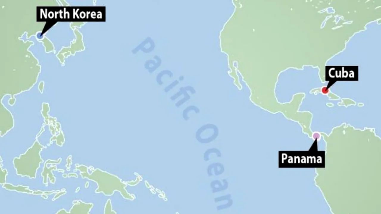 Țara care revendică armamentul ascuns la bordul unei nave nord-coreene: 