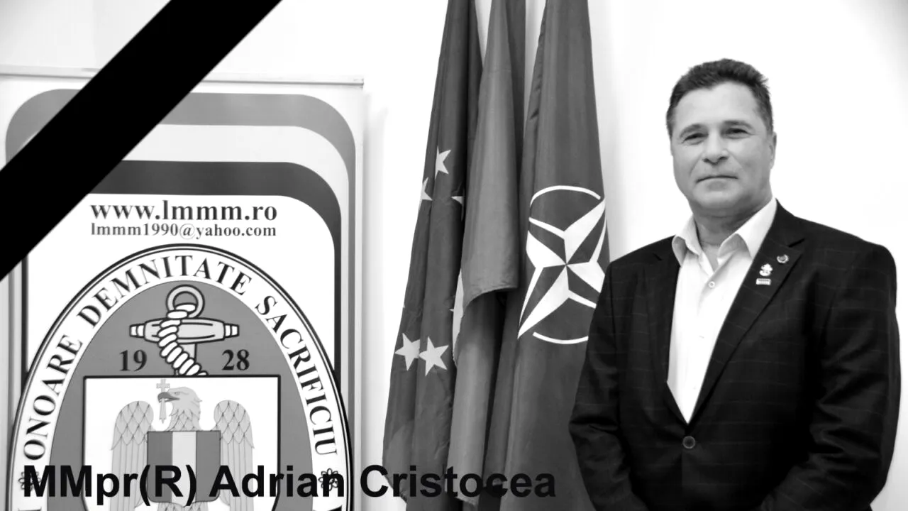 Adrian Cristocea, scafandru militar și Veteran în Teatrele de Operații a MURIT la 55 de ani