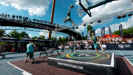 2000 de oameni au venit să joace baschet 3x3 în București! Cine a câștigat