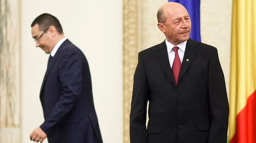 Traian Băsescu, către Victor Ponta: „Ascultă pe unul mai bătrân ca tine. Pleacă acum!