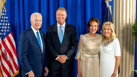 Klaus și Carmen Iohannis s-au fotografiat cu familia prezidențială a Statelor Unite, la New York