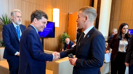 Nicușor Dan, discuție cu premierul ungar Peter Magyar, la încheierea summitului de la Ankara