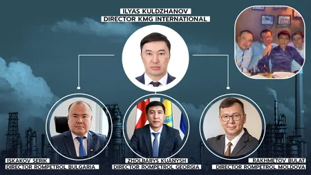 „Caracatița” KazMunayGaz. Directorul general al Rompetrol, acuzat că și-ar fi angajat prietenii, colegii de liceu și rudele în funcții de conducere
