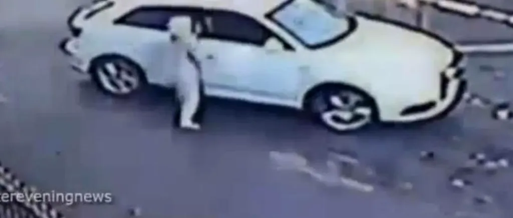 Reacția curajoasă a unei femei când un bărbat a încercat să îi fure mașina