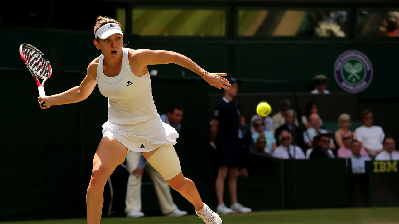 Simona Halep a pierdut în semifinale la Wimbledon, 6-7, 2-6, cu Eugenie Bouchard