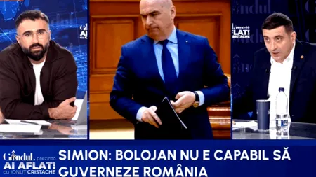 George Simion prevestește căderea guvernului Bolojan. ”Sărăcește România, o îndatorează/În martie - aprilie vor fi mari surprize”