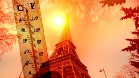 Europa, afectată de un val de CANICULĂ. Franța anunță închiderea mai multor școli, iar în Spania, temperatura apei mării a ajuns la un nivel record