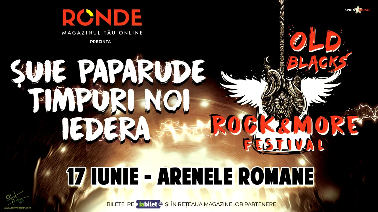 Șuie Paparude, Timpuri Noi și Iedera, primele trupe anunțate la OLD BLACKS Rock & More Festival 2023