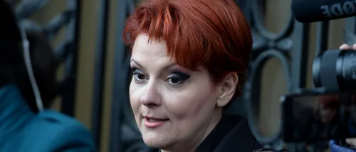 Lia Olguța Vasilescu, despre opoziție: Dacă tot nu au program de guvernare, măcar sa îl aplice pe al nostru