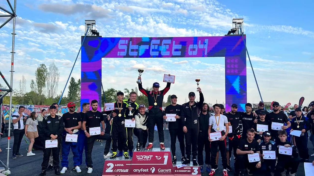 Cine este Alexandru Pădurariu, PUȘTIUL de 15 ani învingător în etapele de Drift la clasa Street