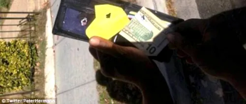 Cum a fost salvat un bărbat de portofelul și de telefonul său mobil