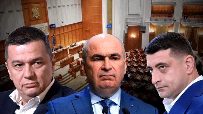 A început votul moțiunii împotriva Guvernului Bolojan