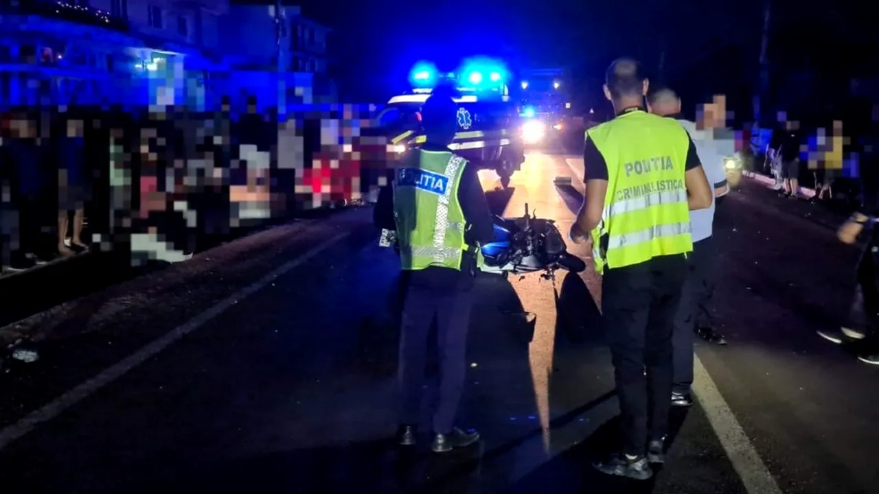 FOTO - Un motociclist a murit, în urma unui accident produs în apropiere de Calafat / Poliția a deschis dosar penal de ucidere din culpă