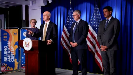 Șeful unei delegații americane cere consolidarea unui dialog deschis între BEIJING și WASHINGTON pentru evitarea oricărui „conflict”