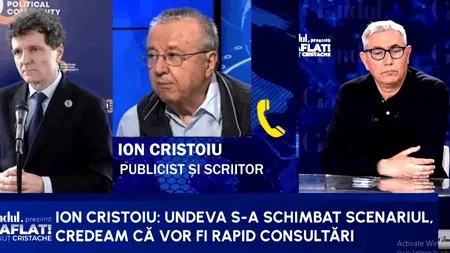 Cristoiu, uluit de rapiditatea cu care PNL-iștii îl execută pe Ilie Bolojan: În spatele planului e o forță foarte mare