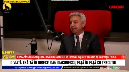 Dan Diaconescu, „În Gura Lupului”: „Mi-a fost frică de alegerile din mai, știi că am avut pe 20 mai 1990 „Duminica Orbului””