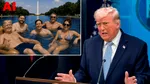 Trump a distribuit o imagine generată cu AI în care se relaxează cu membrii Cabinetului  în bazinul Memorialului Lincoln