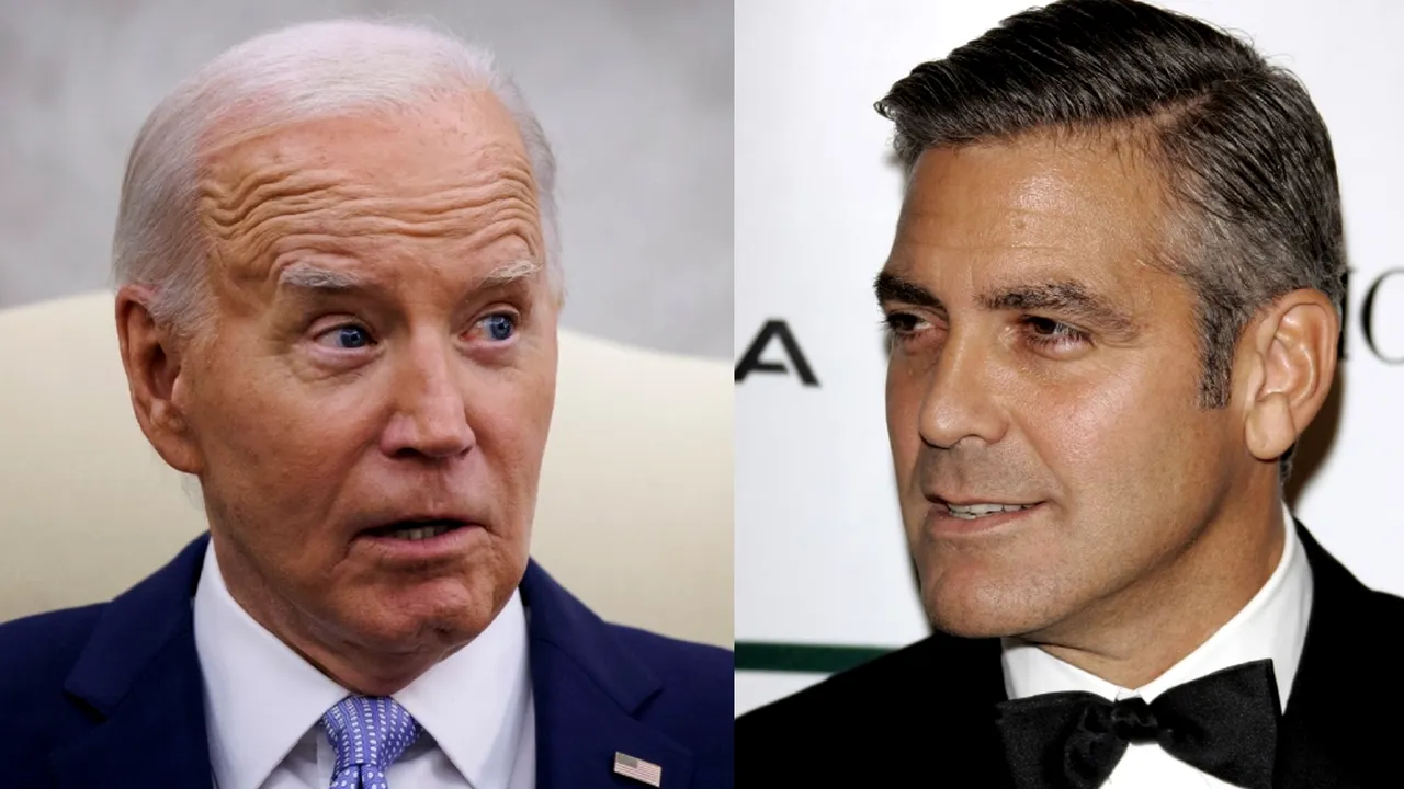 George Clooney îi cere lui Joe Biden să se RETRAGĂ din cursa prezidențială: 