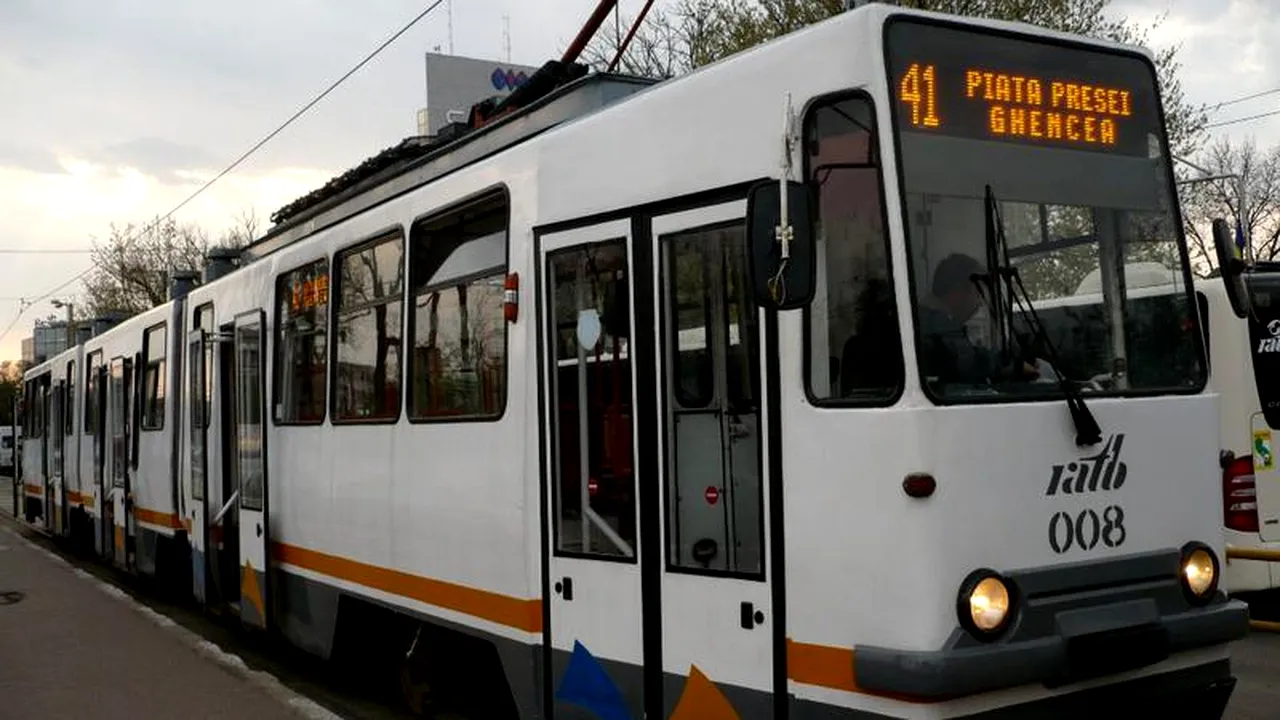 Update: STB amână suspendarea liniei / Linia tramvaiului 41 se închide pentru mai multe zile! Anunțul STB: Se va merge doar cu autobuzele!