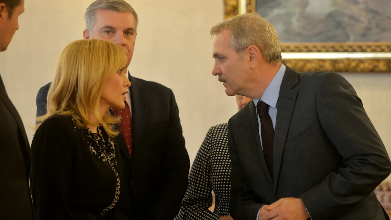POPORUL PSD, chemat să medieze conflictul Gabriela FIREA - Liviu DRAGNEA