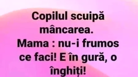 Bancul de sâmbătă | 