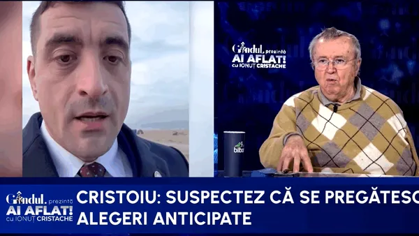 România, blocată de coaliție. Cristoiu: E o chestiune de siguranță națională, de destin românesc să avem anticipate