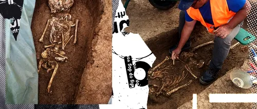 Descoperire istorică pe șantier. Secretele celor 30 de morminte de pe drumul expres Craiova-Piteşti (REPORTAJ)