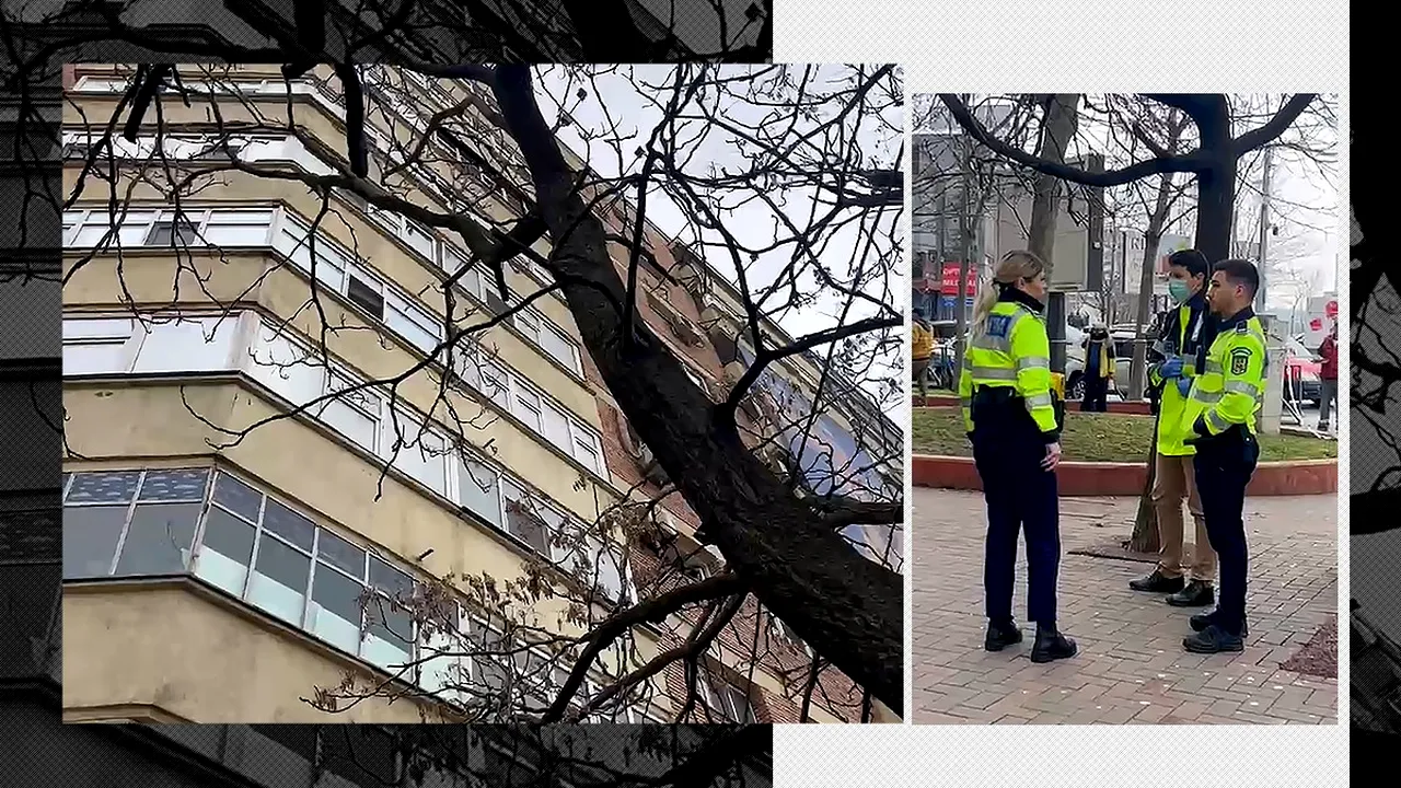 Cetățean francez găsit MORT pe terasa unui bloc din București. Polițiștii au deschis o anchetă
