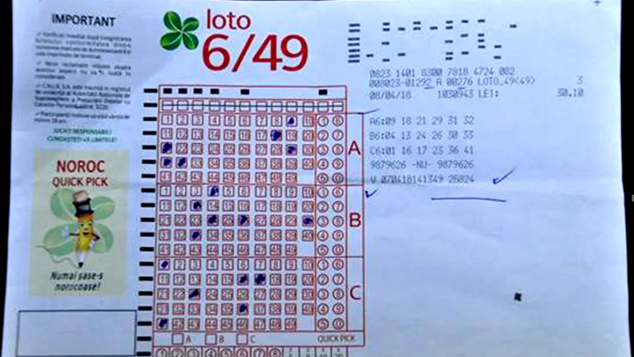 Cel mai tare truc! Ce numere trebuie să joci ca să câștigi la Loto 6/49 în România