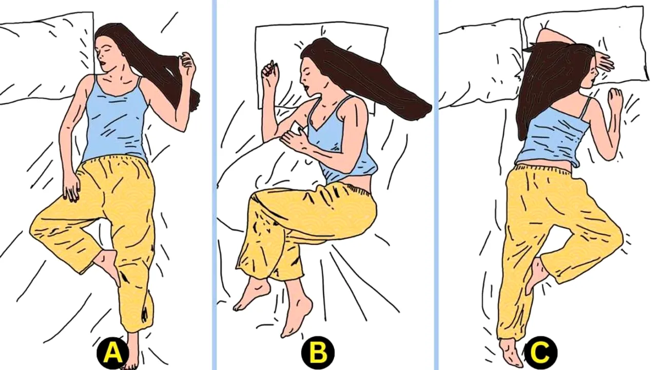 Cel mai tare test psihologic | Poziția în care dormi ascunde un mare SECRET despre tine