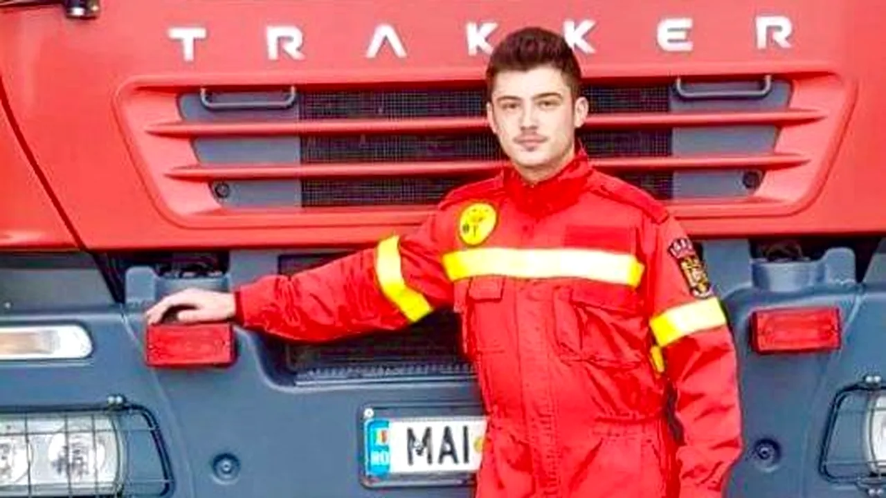 Povestea emoționantă a unui viitor pompier. Tatăl lui și-a dat viața pentru a-i salva pe alții: „Eram tare mândru de el. Îmi spunea că atunci când salvezi, ești împlinit