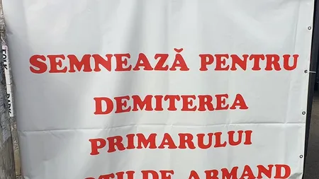 PSD a instalat corturi pentru campania de demitere a lui Clotilde Armand