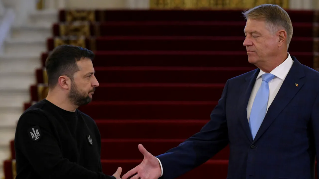 Klaus Iohannis şi Volodimir Zelenski au semnat Acordul privind cooperarea în domeniul securităţii între România şi Ucraina