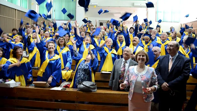 Demers unic în România. 130 de pensionari absolvenți de universitate la Galați:  La vârsta noastră am devenit mai tineri, mai buni și mai fericiți