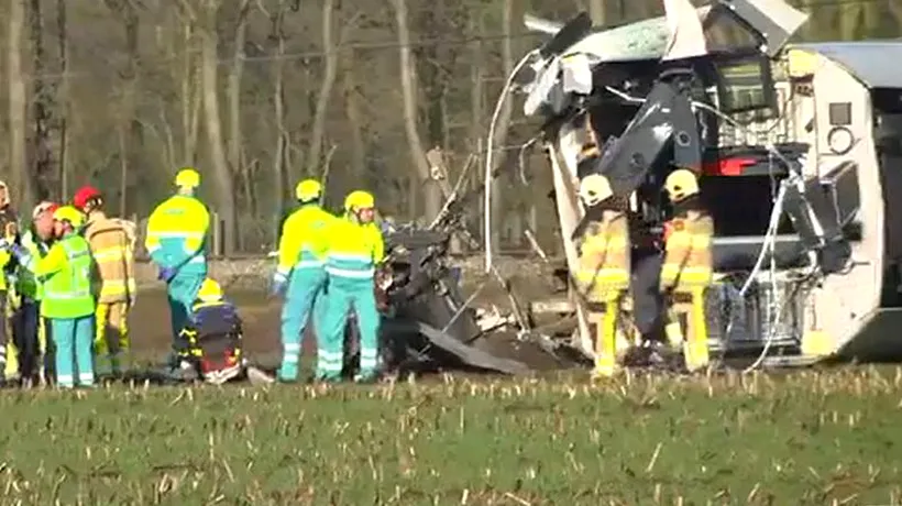 Accident feroviar în Olanda, soldat cu cel puțin un mort