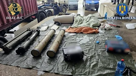 Șoferul camionului plin cu arme, oprit în Vama Albița, a fost reținut. Deținea 18 rachete antitanc și 8 lansatoare de grenade
