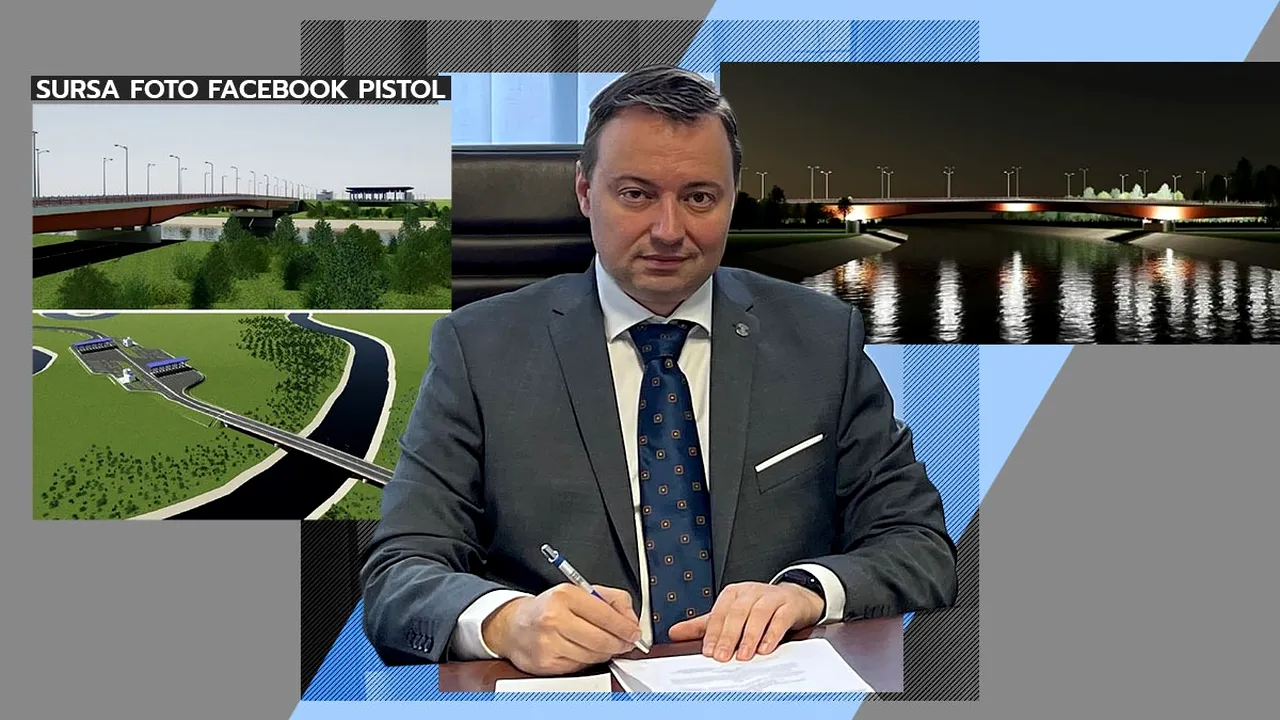 S-a semnat CONTRACTUL de execuție a PODURILOR de peste Prut/Cristian PISTOL: Ansamblul de poduri va face legătura între România și Republica MOLDOVA