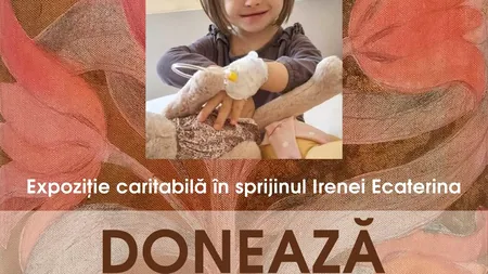 Expoziția de pictură „Flori pentru Irene”, la „Dalles”, în sprijinul fiicei arhidiaconului Mihail Bucă