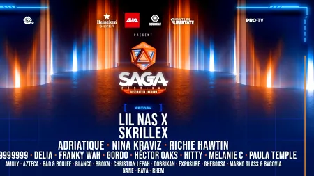 BREAKING NEWS! SAGA anunță nume noi pentru festivalul din aceasta vară: Super Starul Elley Duhé și cel mai mare DJ Internațional, Robin Schulz (VIDEO)