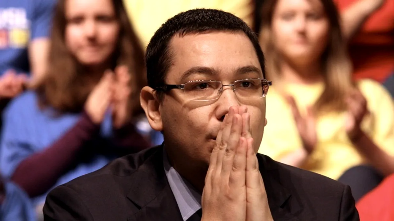 Ponta: Dacă pierdem alegerile din noiembrie, vine un alt lider la PSD