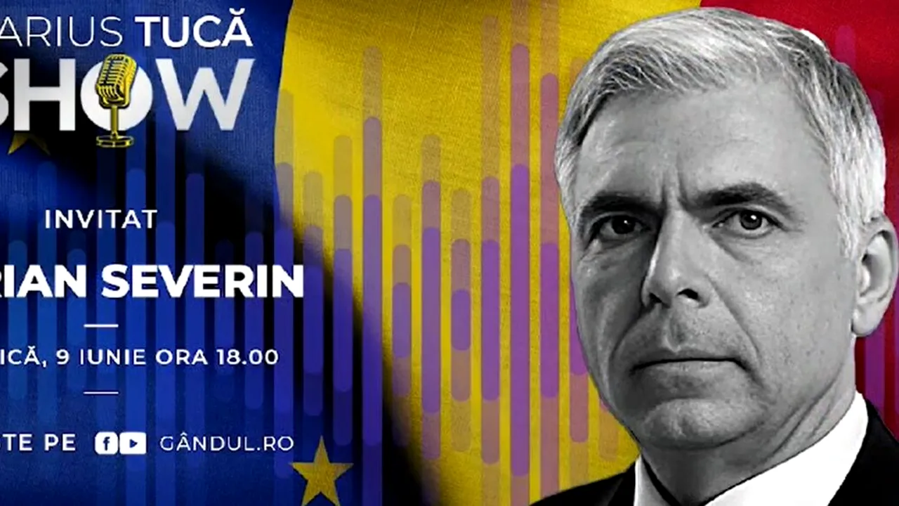 Marius Tucă Show începe duminică, 9 iunie, de la ora 18.00, live pe gândul.ro. România votează!