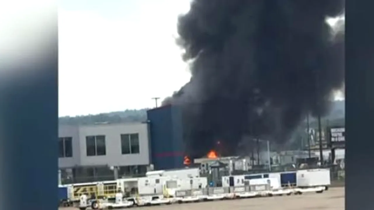 Șapte persoane au murit în urma prăbușirii unui avion militar din cel de-al Doilea Război Mondial în SUA - VIDEO