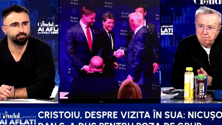 Cristoiu critică prestația lui Nicușor Dan la Consiliul Păcii: A fost dezastru, mai bine nu se ducea/Întrebarea e cine l-a tras pe sfoară?