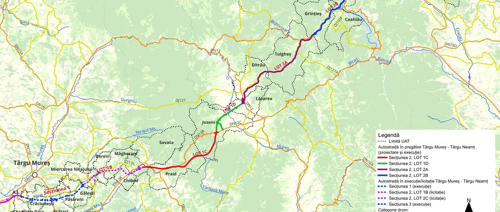 Forță de muncă URIAȘĂ pentru construirea secțiunii de munte Sărățeni-Pipirig de pe A8 / CNIR oferă punctaj suplimentar pentru angajarea șomerilor