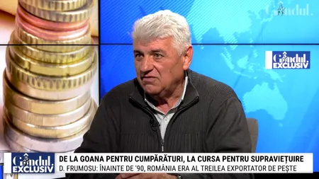 De ce mâncăm pește tot mai scump. Dragoș Frumosu, președinte Sindalimenta: „Înainte de '90, România era al treilea exportator de pește”