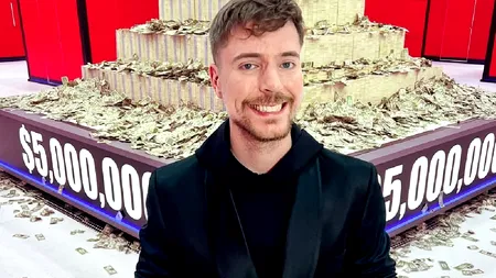 MrBeast, YouTuberul care a făcut celebră Salina de la Turda, a închiriat piramidele din Egipt. Cât l-a costat pentru aventura pentru 100 de ore